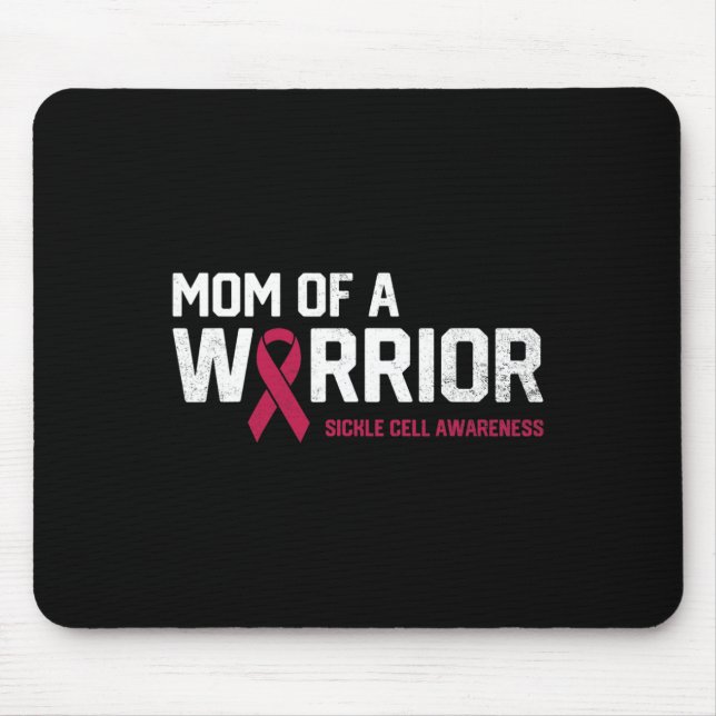 Mousepad Mãe de um Guerreiro Célula Falsiforme Reco (Frente)