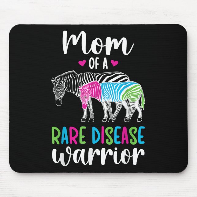 Mousepad Mãe De Uma Doença Rara Guerreira Mãe Doença Rara (Frente)