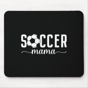 Mousepad Mãe do Futebol Mãe Mulher Jogadora de Futebol Mamã
