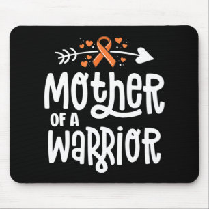 Mousepad Mãe do Guerreiro Mãe Cancer De Leucemia Da Família