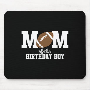 Mousepad Mãe Do Menino De Aniversário Amante De Futebol Pri