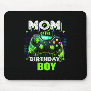 Mousepad Mãe Do Menino De Aniversário Correspondente Jogo D