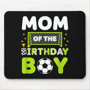 Mousepad Mãe do Menino de Aniversário Mãe de Futebol Aniver