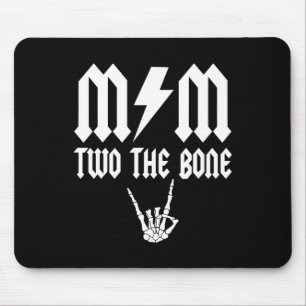 Mousepad Mãe Dois, O Aniversário Da Família Da Mão De Osso
