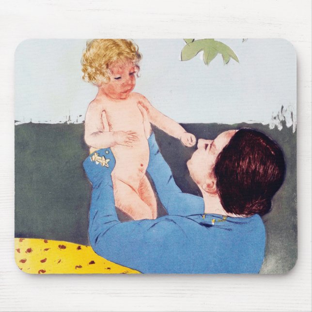 Mousepad Mãe e Criança, Mary Cassatt (Frente)