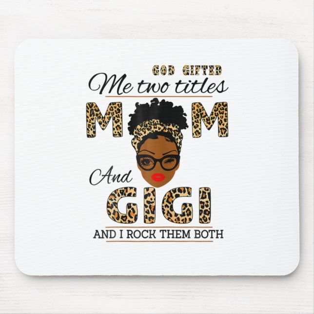 Mousepad Mãe e Gigi Aniversam. (Frente)