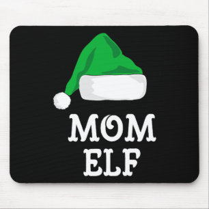 Mousepad Mãe Elf Família de Natal Coincidência Pj Pajama Xm