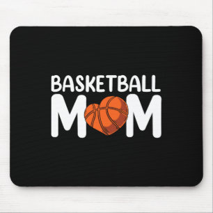 Mousepad Mãe jogador de treinador de basquetebol, mamãe
