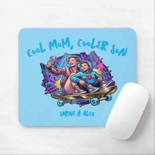 Mousepad Mãe Legal Bomba de Filho   Nome Personalizado Mous