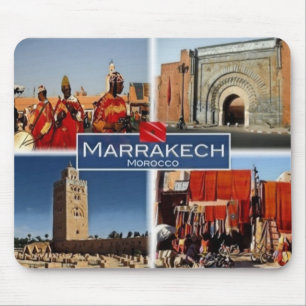 Mousepad MÃE Marrocos - Marraquexe - Place Jemaa El F -
