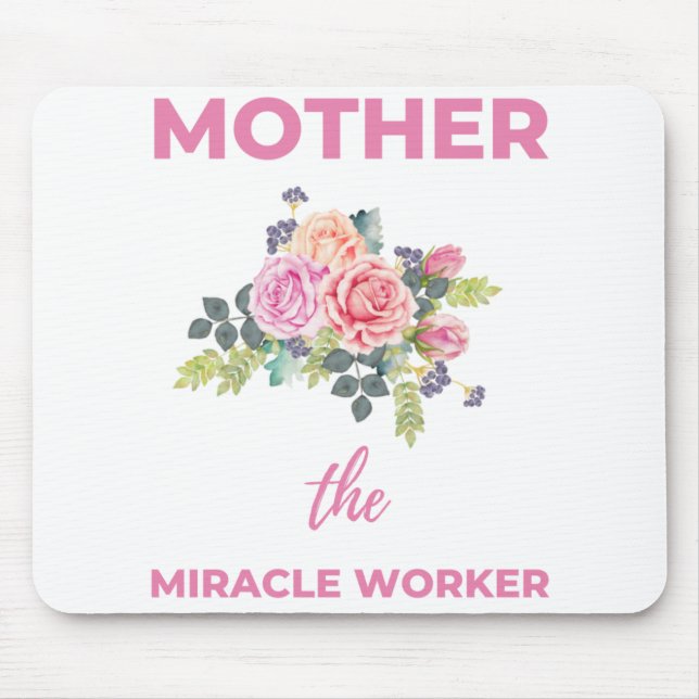 Mousepad Mãe O Milagre Trabalhador 2 (Frente)