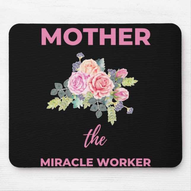 Mousepad Mãe O Trabalhador Milagroso (Frente)