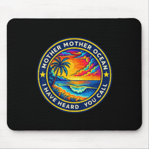 Mousepad Mãe Oceano Mãe Ouvi Você Chamar De Engraçado.
