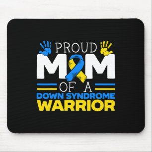 Mousepad Mãe Orgulhosa De Um Guerreiro De Síndrome De Baixo