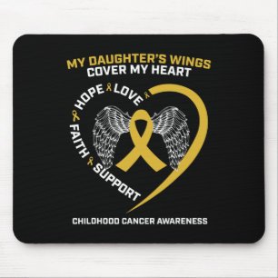 Mousepad Mãe Pai Mulheres Homens Ascendem Filha Cancer de I