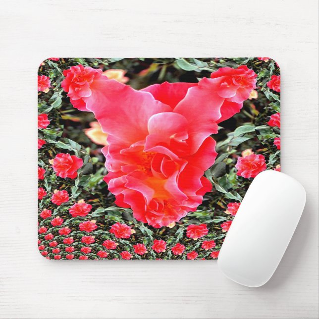 Mousepad Mãe Rosa a ouvir...... (Com mouse)