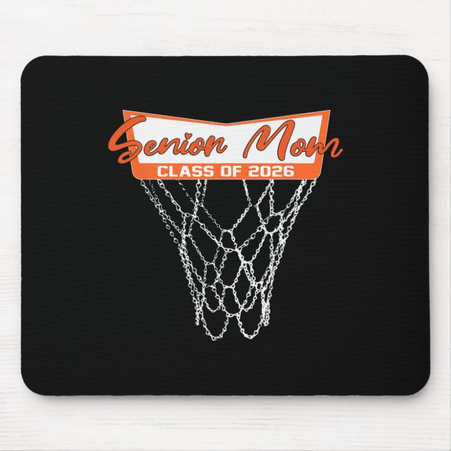 Mousepad Mãe Sênior Cl De 2026 Basquete Rede Graduação Mo (Frente)