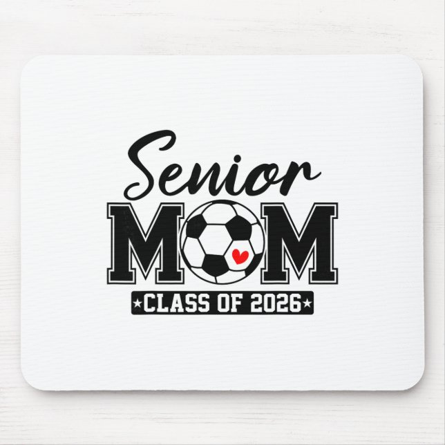 Mousepad Mãe Sênior Cl De 2026 Mãe de Futebol Gradução _1 (Frente)
