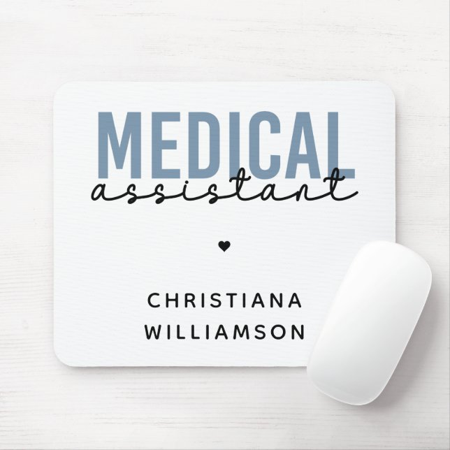 Mousepad Mães do Assistente Médico Personalizado | Assisten (Com mouse)