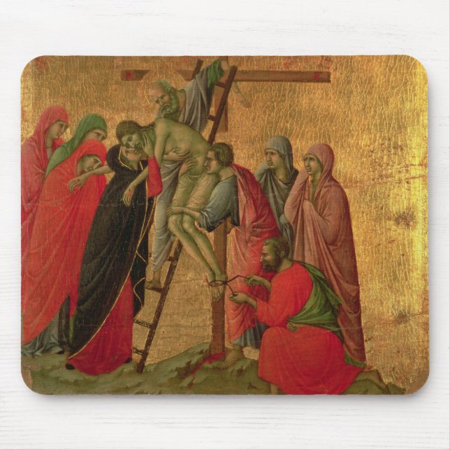 Mousepad Maesta: Descida da cruz, 1308-11 (Frente)