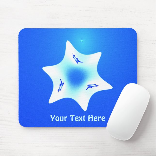 Mousepad Magen Lavan (White Star) (Com mouse)