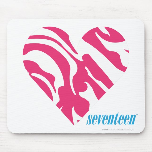 Mousepad Magenta 2 da zebra (Frente)