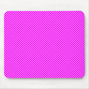 Mousepad Magenta líquida do teste padrão com branco