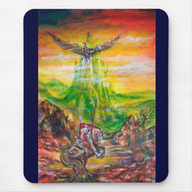 MOUSEPAD MAGIC DUEL ENTRE BRADAMANT E NEGROMANCER (Frente)