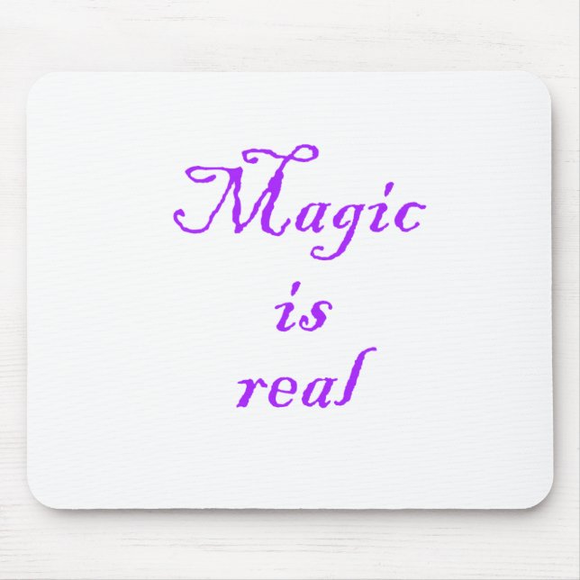 Mousepad Magic é Real-Mousepad (Frente)