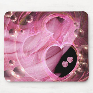 Mousepad Mágica cor-de-rosa
