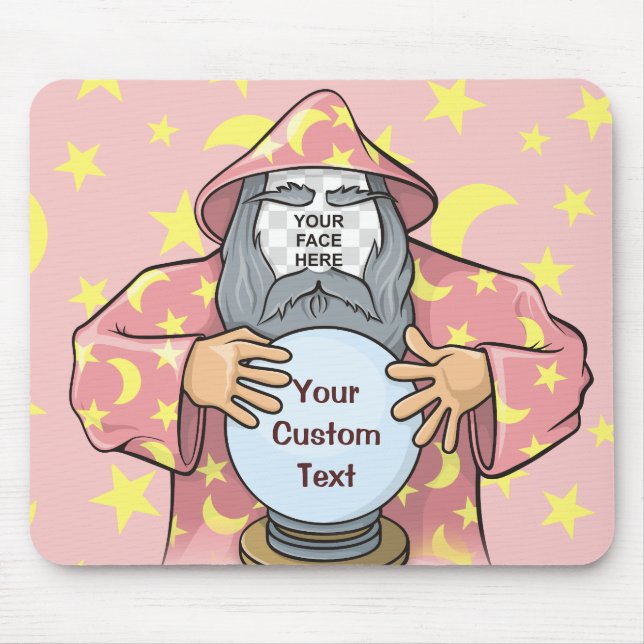 Mousepad Mágico com a sua cara (Frente)