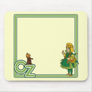 Mousepad Mágico Vintage de Oz; Dorothy e Toto