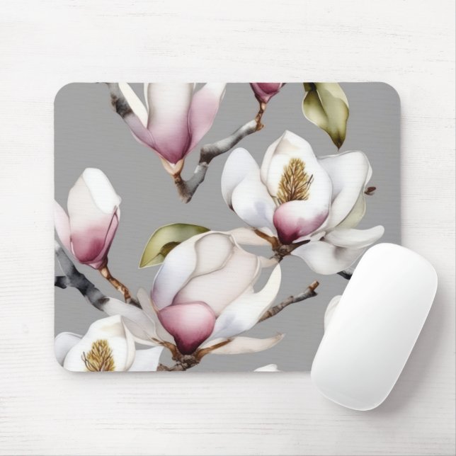 Mousepad Magnolia Blossomas (Com mouse)