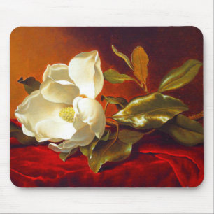 Mousepad Magnolia em Red Velvet Martin Johnson Heade