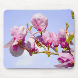 Mousepad Magnolia Vintage Floral Flor Blossom Chic Mou
