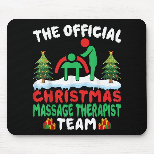 Mousepad Mago de Natal Therast Equipe Mago Terapia Natal  (Frente)