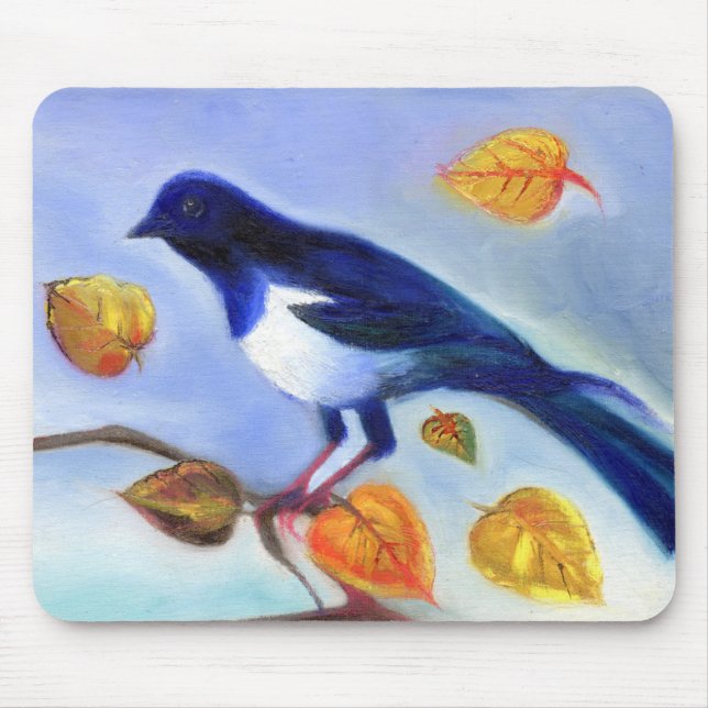 Mousepad Magpie 2012 do outono (Frente)