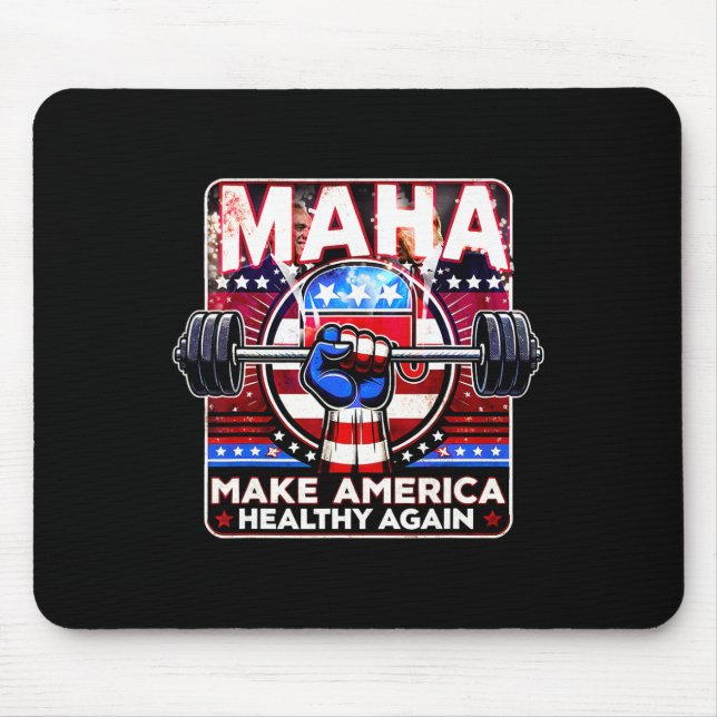 Mousepad Maha Torna a América Saudável Novamente Trump Kenn (Frente)