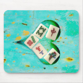 Mousepad Mahjong preenche meu mouse coração