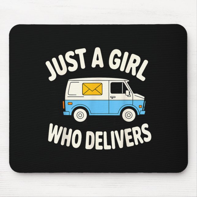 Mousepad Mail Lady Design For Women Girls Stal Worker Mail  (Frente)
