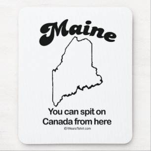 Mousepad MAINE - de "t-shirt e engrenagem da DIVISA do