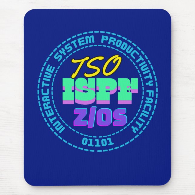 Mousepad Mainframe TSO-ISPF Interactive System (Frente)