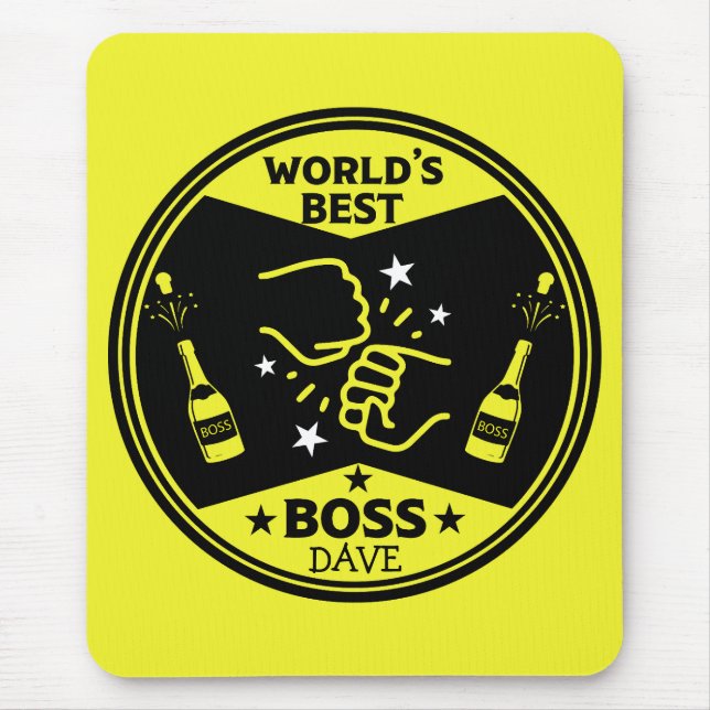 Mousepad Maior Chefe do Mundo (Frente)