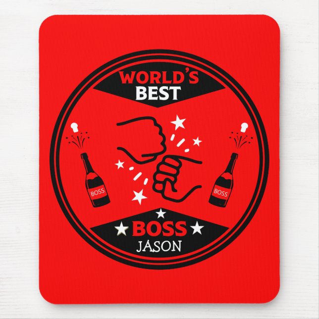Mousepad Maior Chefe do Mundo (Frente)