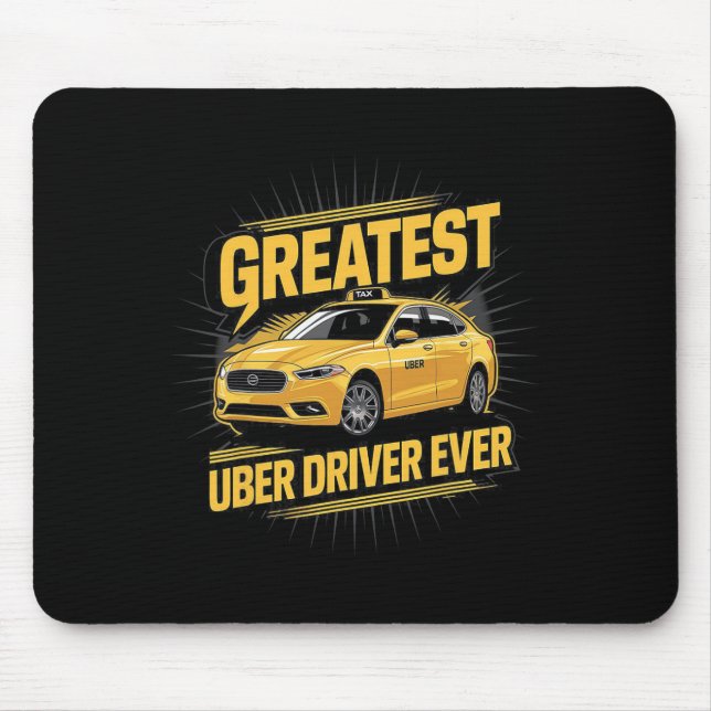 Mousepad Maior Driver De Uber Engraçado Com Driver De Uber  (Frente)