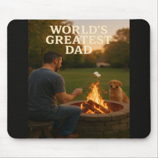 Mousepad Maior Pai do Mundo - Edição Fireside