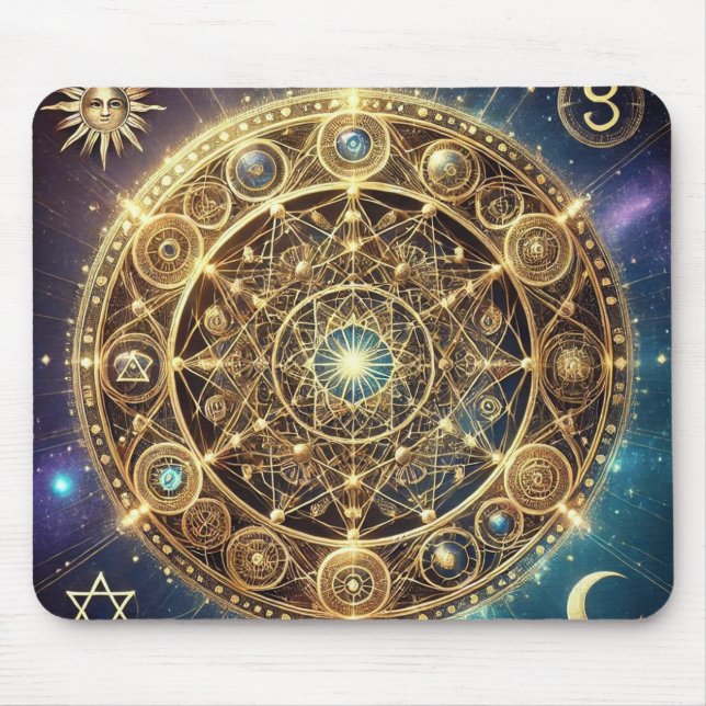 Mousepad Mais alto Consciência Sigil (Frente)
