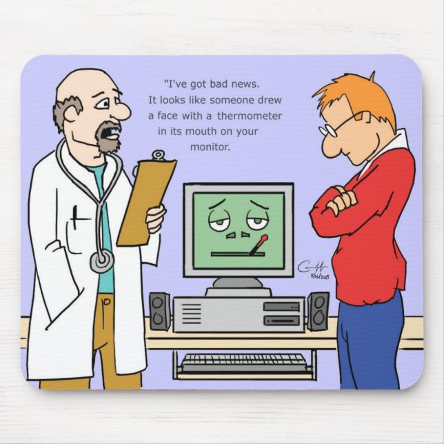 Mousepad Mais do computador (Frente)