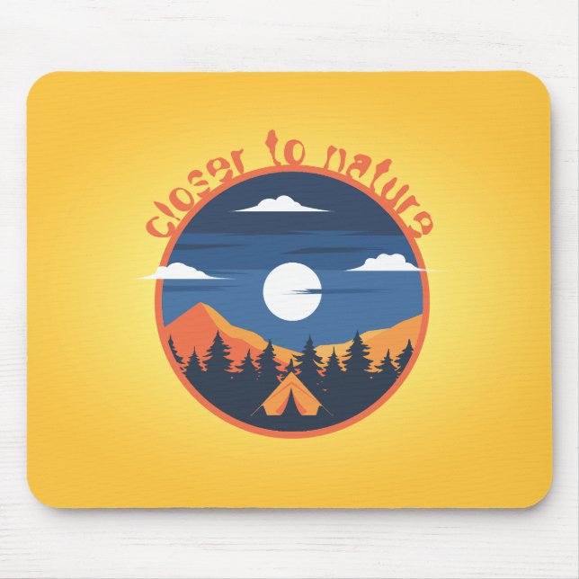 Mousepad Mais perto da natureza (Frente)