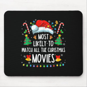 Mousepad Mais Propenso a Assistir a Todos os Filmes de Nata